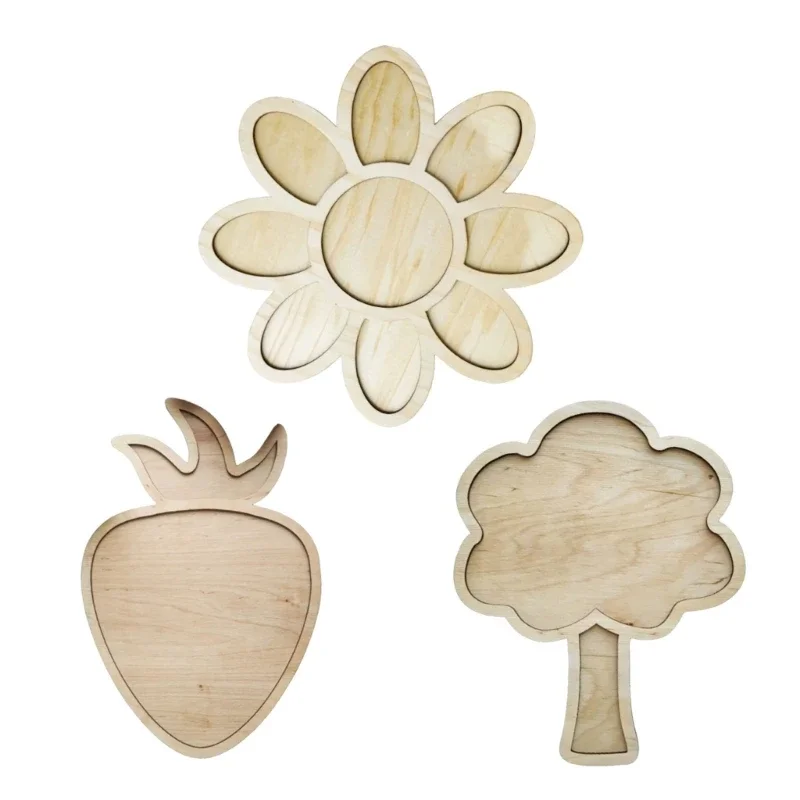Planche à fleurs Montessori pour bébé, plateau de jeu sensoriel de tri des couleurs, favorise le développement et l'exploration précoces