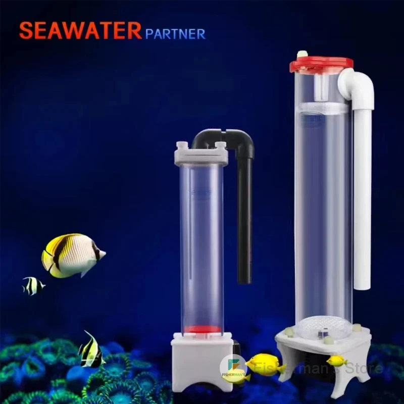 Fluidised Media Reactor Fluid Bed Filter Pump Seawater Saltwater Marine Coral Reef Aquarium Fish Tank As Bubble Magus