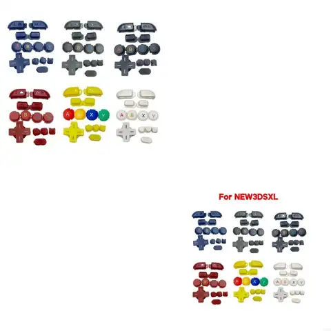 A B X Y L R ZR Full Set Buttons For New 3DSXL 3DSLL Home On Of Power Buttons