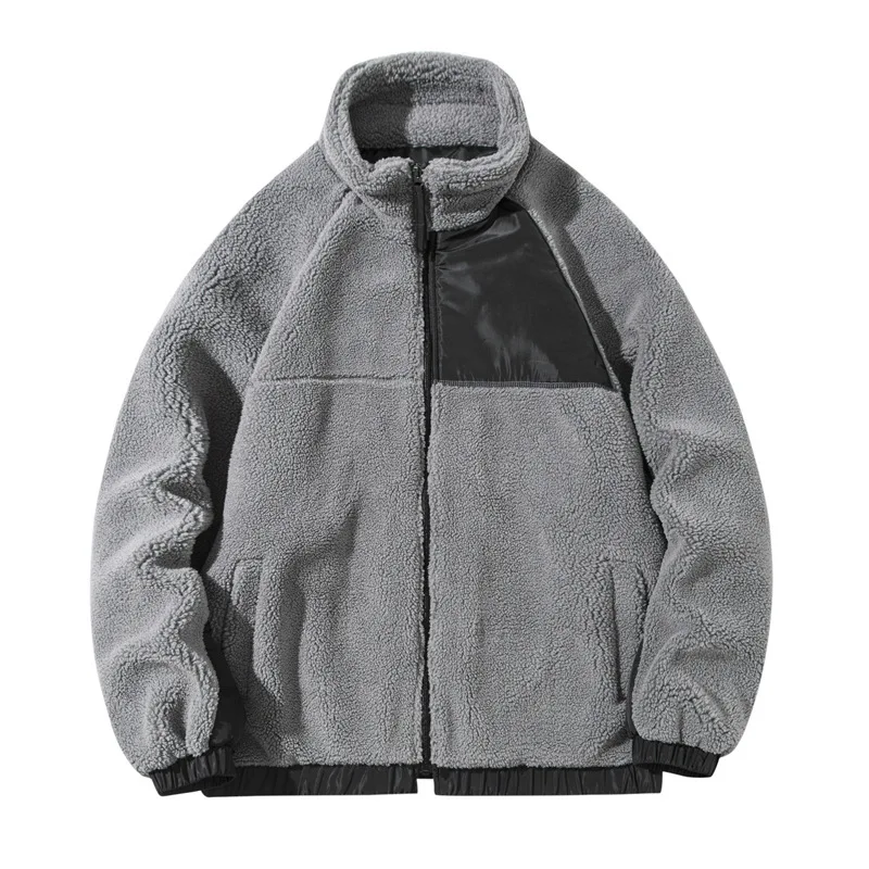 Winter Men's And Women's Polar Lamb Cotton Jacket, Fleece Thickened Granular Fleece, Trendy Brand Warm Korean Edition Coat