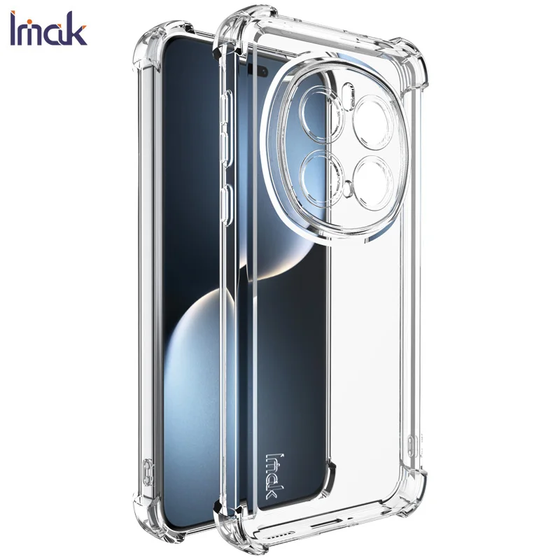 Funda IMAK UX-4 Series Straight Frame Soft Cover para Honor Magic 7 Pro 5G y Honor Magic6 Pro 5G