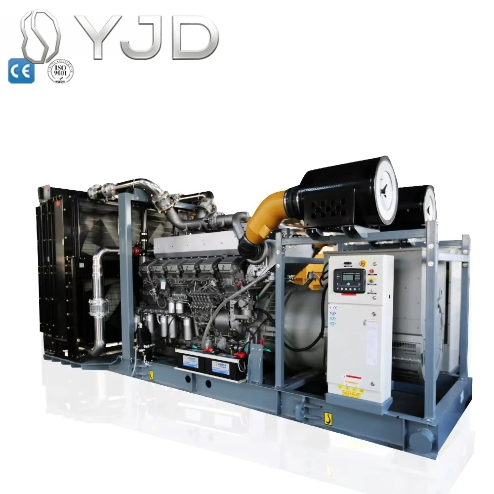 Grupo Electrógeno Diésel Mitsubishi de 1650 kVA, Tipo Abierto, Silencioso, Oem, con Motor Mitsubishi Modelo S6R2-PTA-C, Ats, 50 Hz