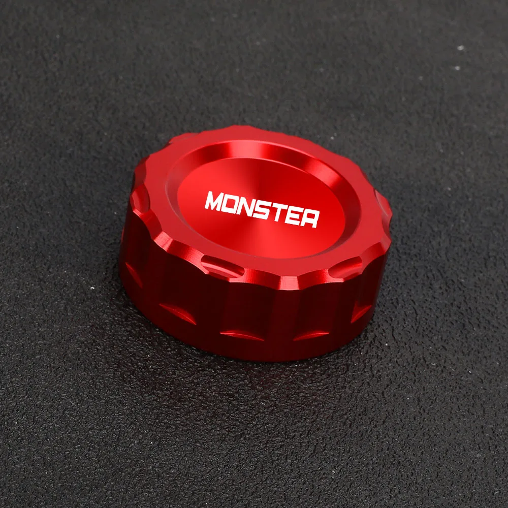 For DUCATI Monster 821 1200 1200S 1200R ST2 MONSTER 695 696 796 797 821 Rear brake Fluid Cylinder Master Reservoir Cover Cap