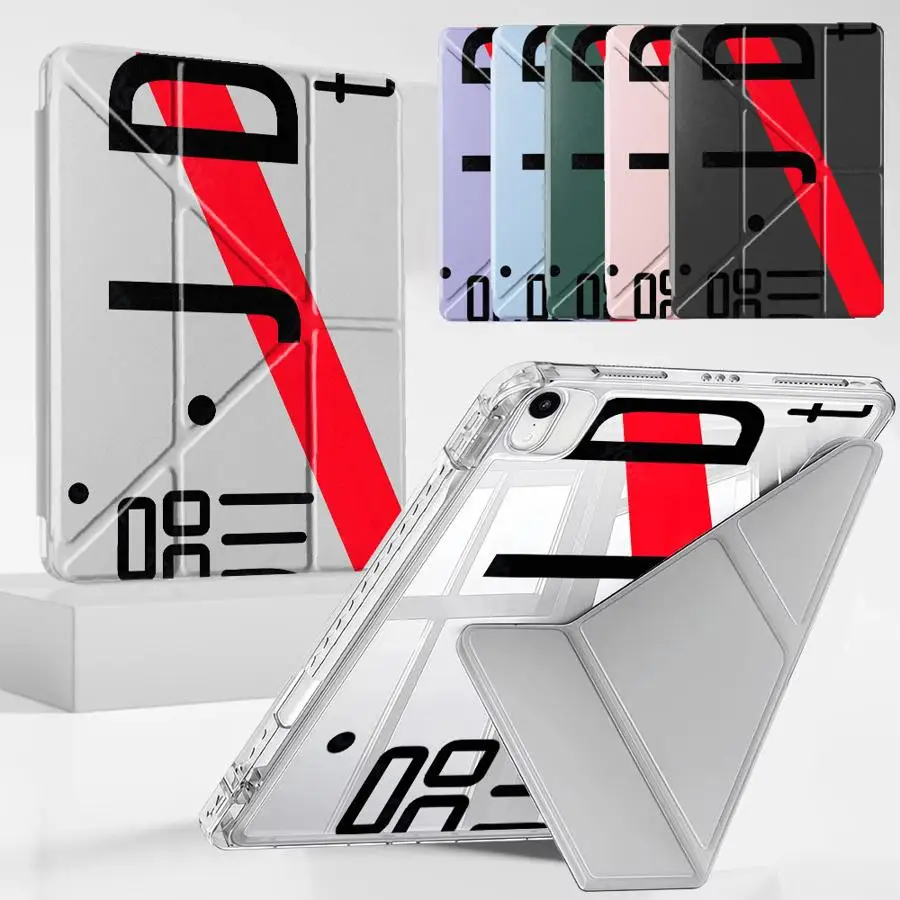 Japan Dream Number Holder Cover Tablet Case For iPad Air 4 5 M3 M2 M4 11inch Pro 2025 Mini 6 7 Pro 11th 10th 9th 8th 7th