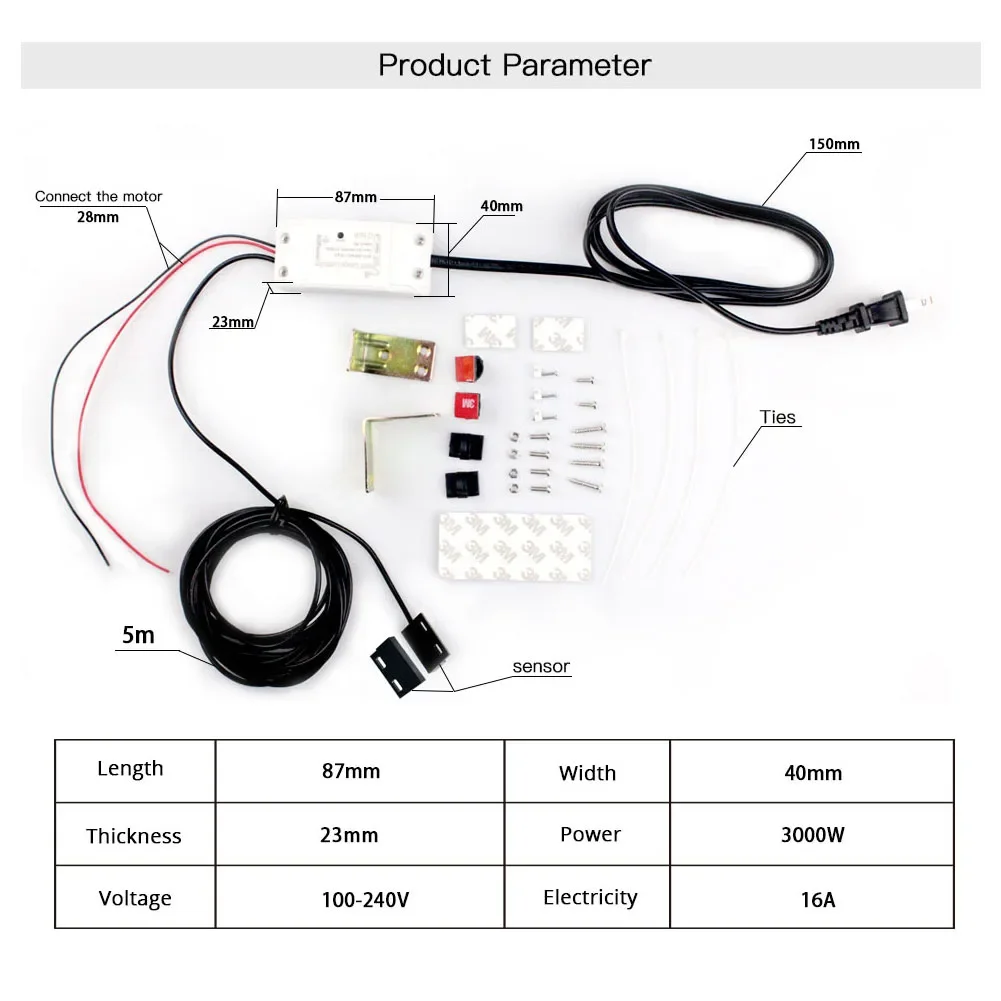 WiFi Smart Garage Door Smart Life APP Remote Control Open Close Monitor Compatible With Alexa Echo Google Home No Hub Require images - 6