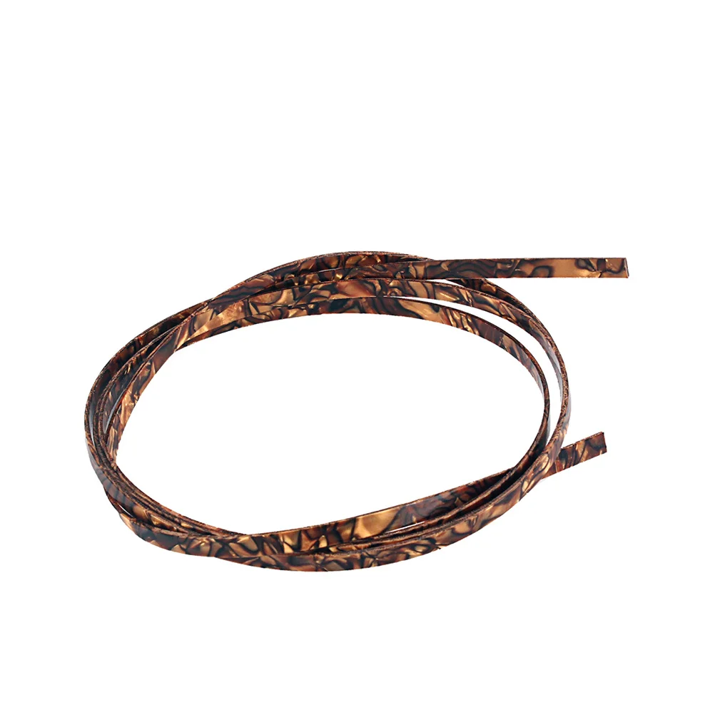 

Celluloid Binding Strip Durable Guitar Purfling Trim Inlay for Guitar Bass Ukulele Repair Parts Binding Strip