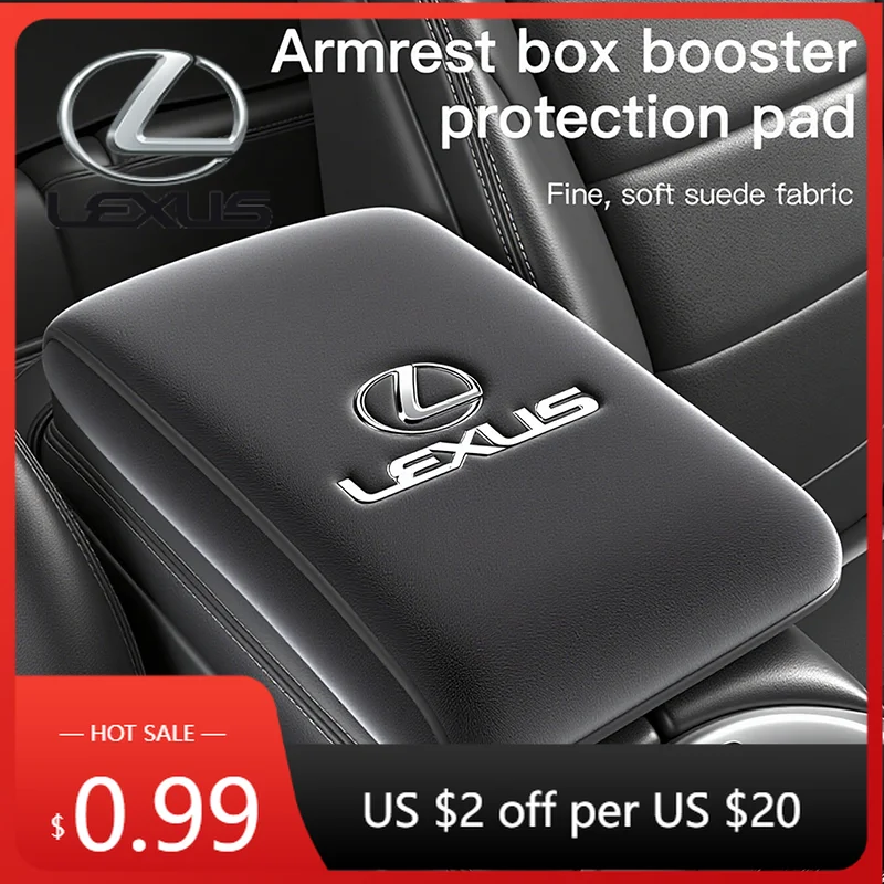 

Наклейки для интерьера автомобиля, коврики для подлокотников, подушки из пены с эффектом памяти, аксессуары для Lexus F SPORT ES RX NX LS UX LM LX GX LC RZ IS C