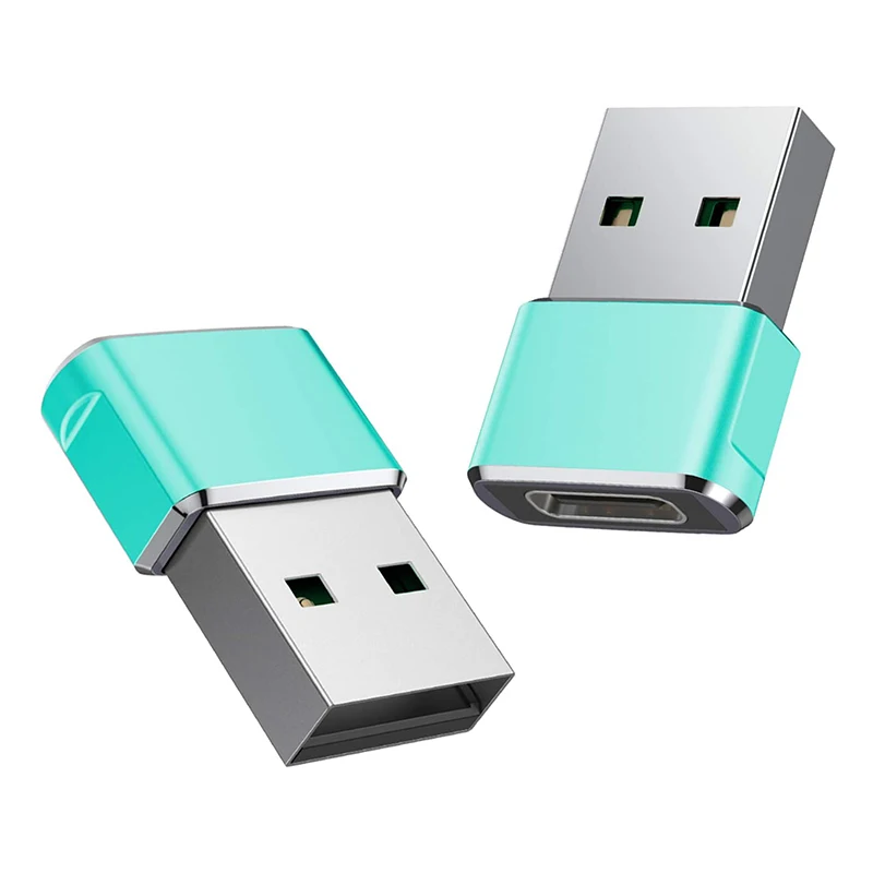 Переходник с USB 2,0 «папа» на «мама» Type-C «мама»
