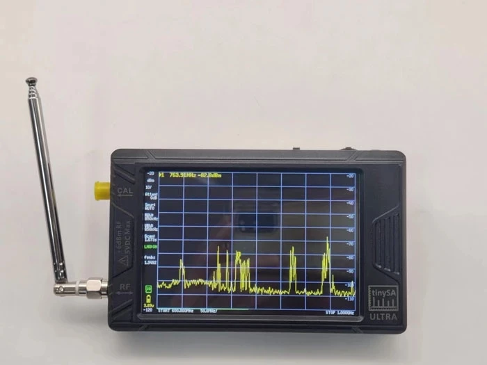 New tinySA ULTRA 100k-5.3GHz Hand held tiny Spectrum Analyzer with Battery + 4\