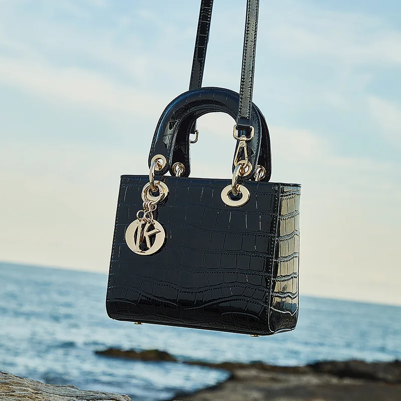 100% Genuine Leather Luxury Mini Women Shoulder Crossbody Bag Black 2026 Trendy сумка женская - view 3
