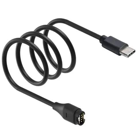 2Pcs USBC Charger Compatible With For Garmin Watch Charger,Data Sync Charging Cable For Garmin Fenix 7 6 5 Series(3.3FT)