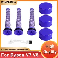 Pré-filtre et post-filtre de remplacement pour aspirateurs sans fil Dyson V7 V8, pré-filtre + Kit de post-filtre HEPA, accessoires 1