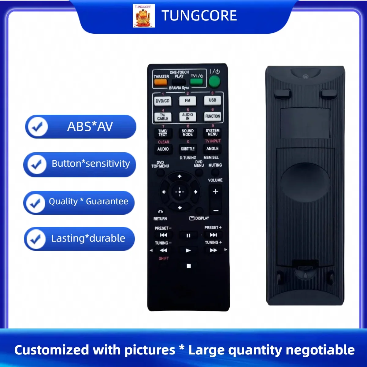 جهاز تحكم عن بعد جديد لنظام المسرح المنزلي Sony DVD DAV-TZ710 HBD-DZ170 HBD-DZ171 HBD-DZ175 HBD-TZ135 HBD-TZ530 HCD-TZ715