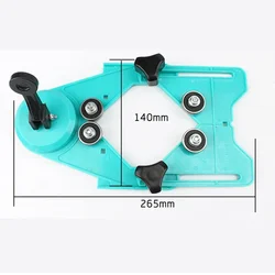 Glass Tile Hole Locator Floor Tile Hole Fixing Device Marble Drilling Hole Special Positioning