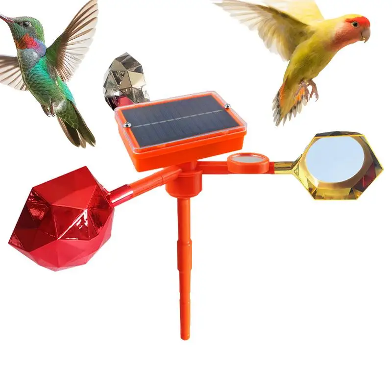 

Reflective Bird Guards Windmill Solar Reflective Bird Scarer Windmill Wind Energy Guards Windmills Scare Birds For Balcony