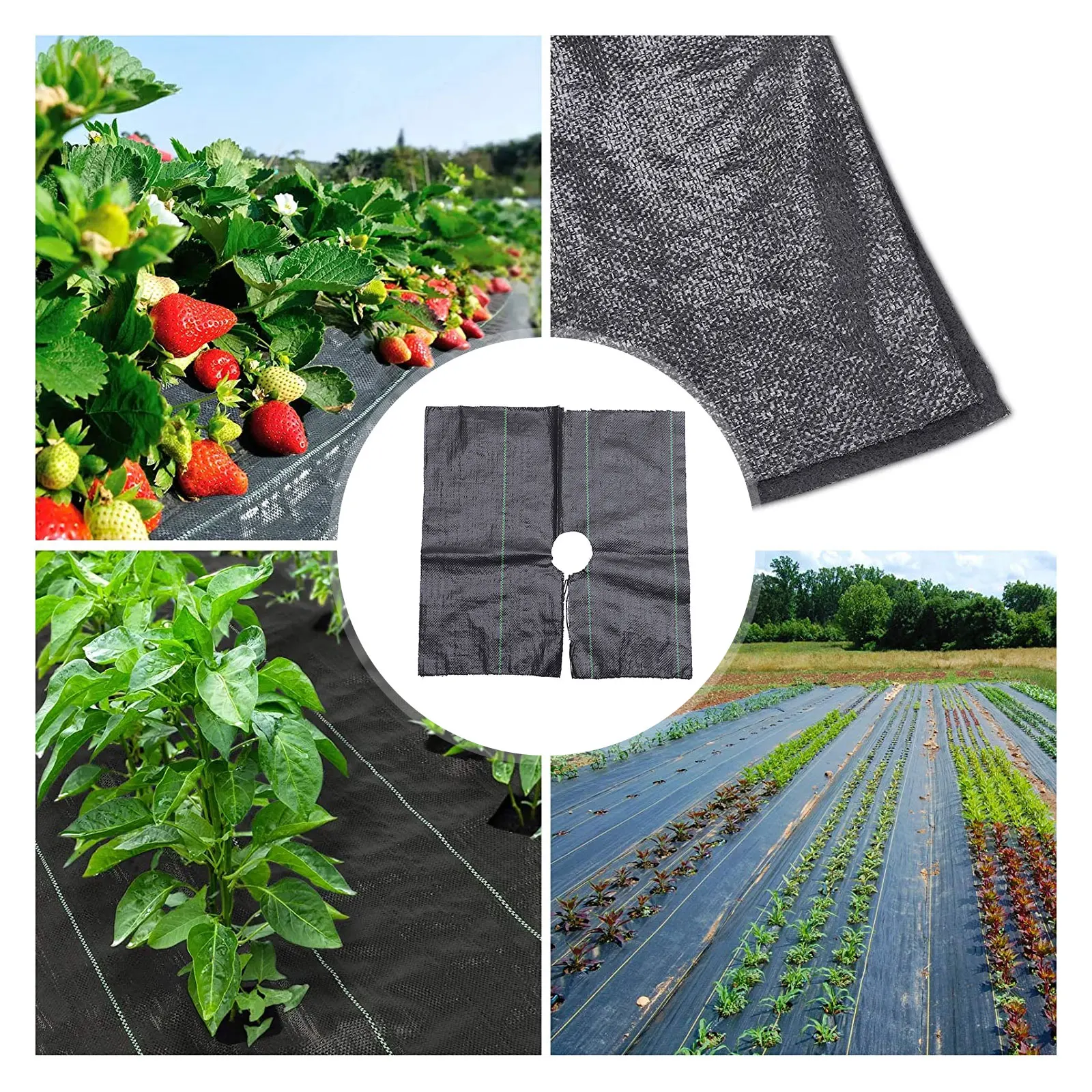 

Ткань против прополки Pp, сверхмощный садовый чехол для борьбы с сорняками, прочная ткань, прочная ткань для прополки