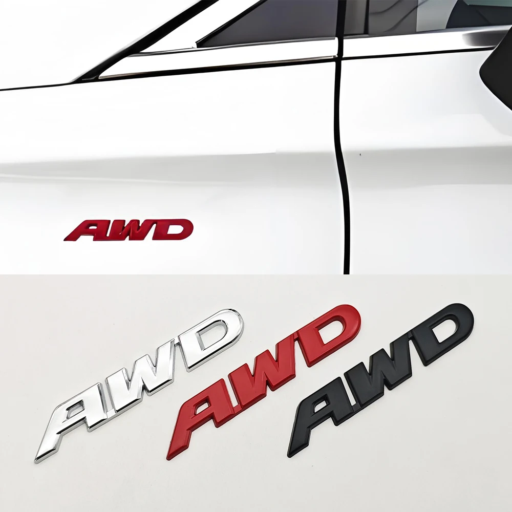 3D Metal Awd Logo B…