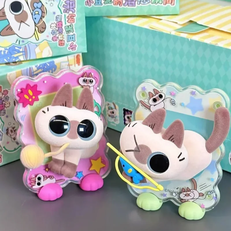 Nieuwe Siamese Kat Azuki Azukisan Healing Moment Serie Blind Box Koelkast Magneet Bureau Ornament Anime Figuur Speelgoed Kid Gift Speelgoed