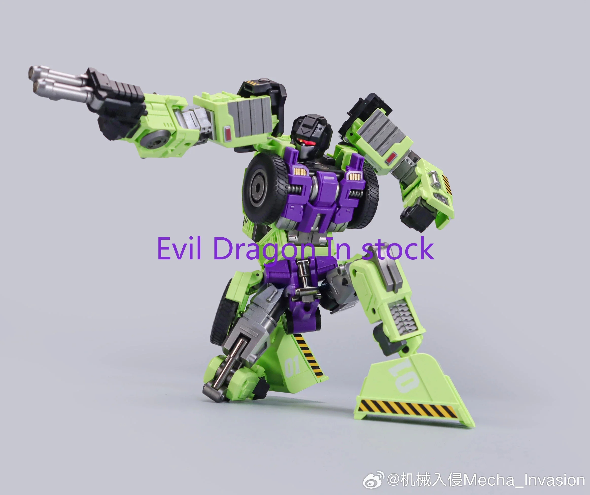 [EN STOCK] transformación Mecha invasión LEGION gigante Devastator GLA-01 Scrapper GLA-02 Mixmaster figura de acción Robot