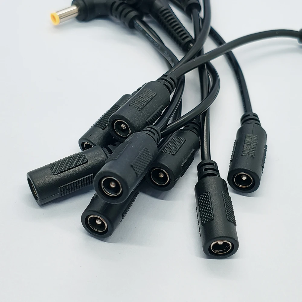2 Stück DC-Stromadapter-Stecker L-förmig 5.5*2.1/2.5 Buchse auf Stecker Winkelstecker 3.5*1.35 4.0*1.7 4.8*1.7 5.0*3.0 5.5*1.7 6.3*3.0 – Detail 3