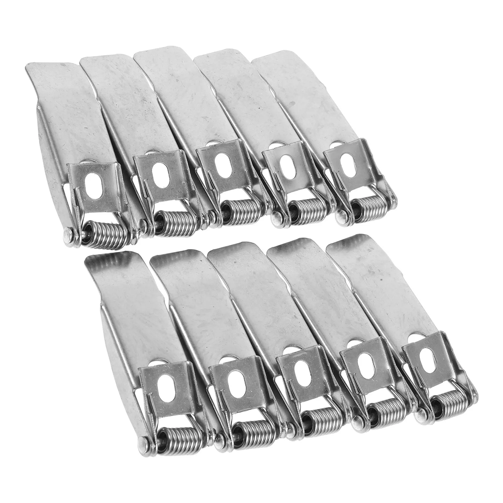 10Pcs Downlight Spring Clips Securing Clamps Spring Latch Ceiling Clips for LED Downlight Panel Lamps Lighting Clamp Hook
