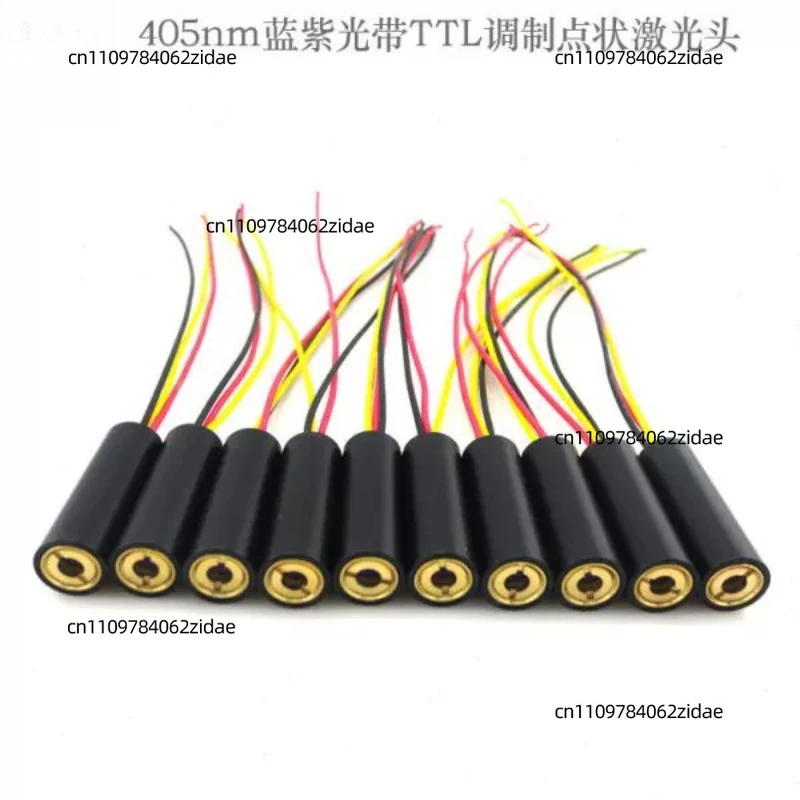 For 405nm Violet Blue Dot Laser Module with TTL Modulation Signal, Semiconductor Laser Emitter Diode Accessories