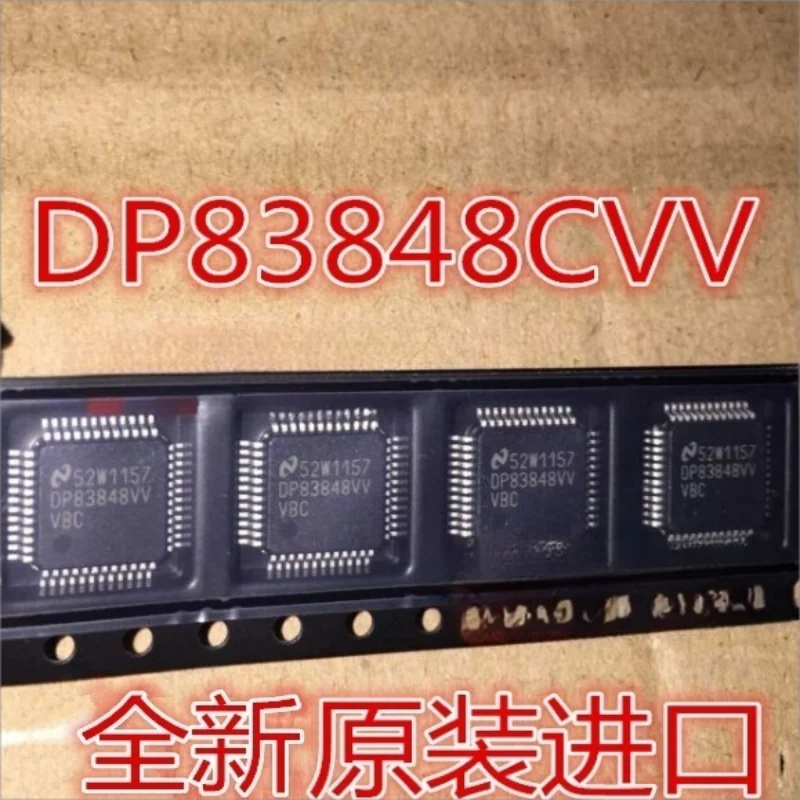 

10PCS DP83848IVV DP83848CVV DP83848VV TQFP-48 Ethernet controller chip