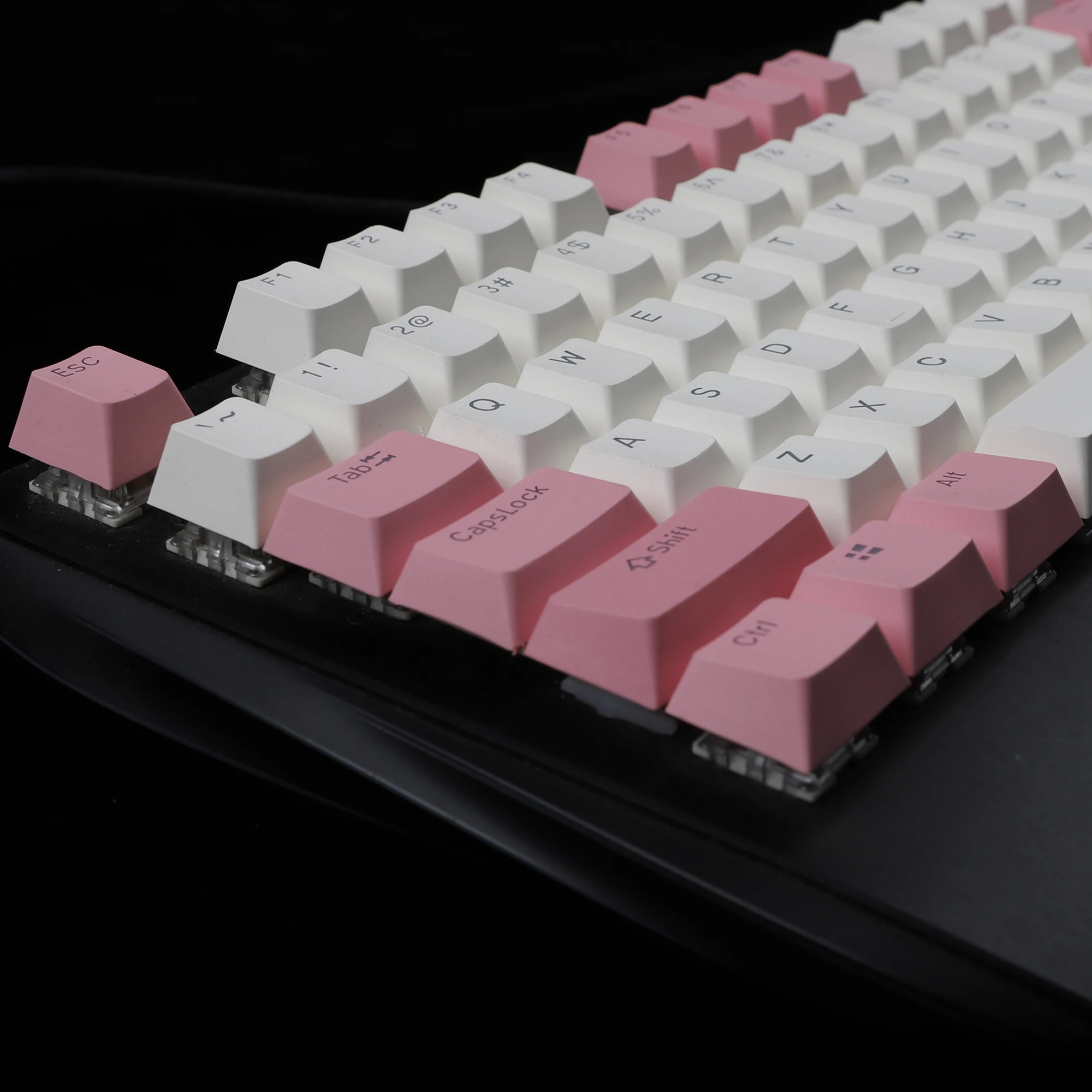 Cherry Profile 108 Keys Double Shot PBT Shine Through Backlit For Standard ANSI 104 87 61 MX Mechanical Keyboard