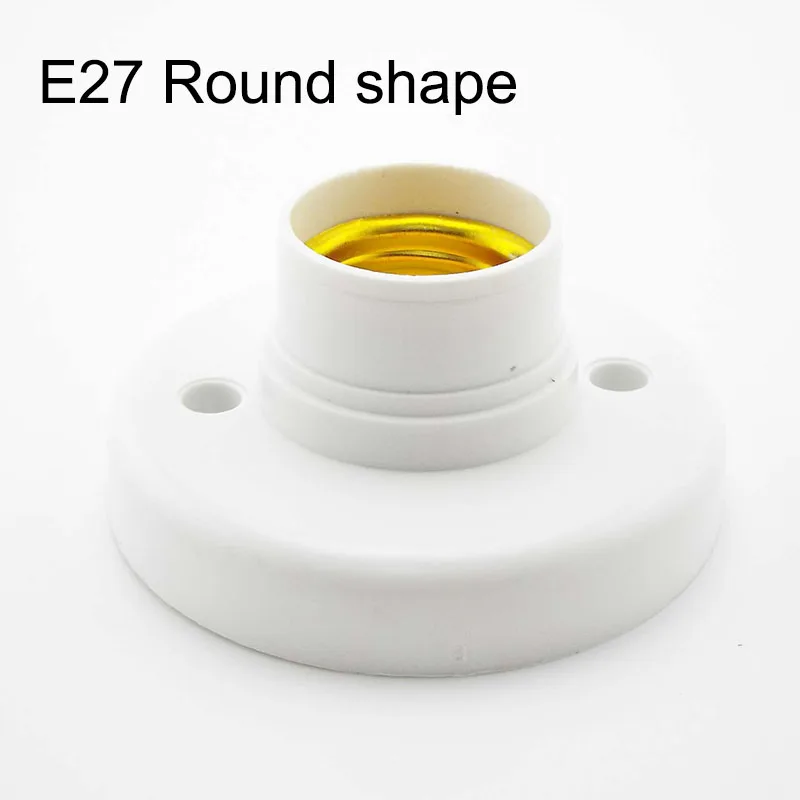 NEW Screw Lamp Base e27 B22 Lamp holder Socket base Light Bulb e27 Socket Holder Adapter Snap-in lamp holder Converter 100-250V