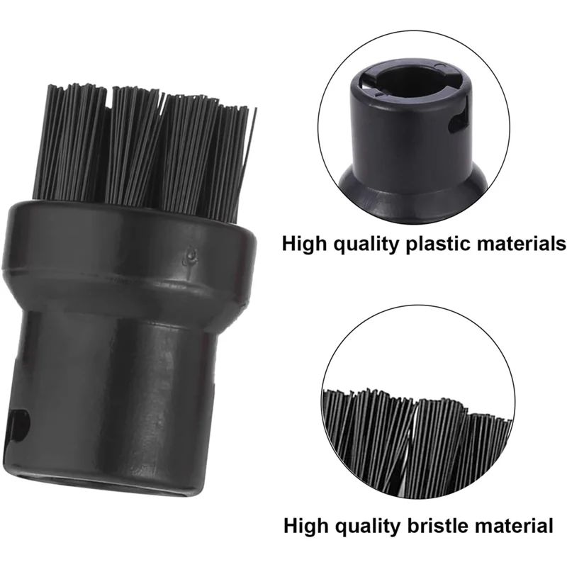 Steam Mop Pinsel Kopf Ersatz Kleine Runde Bürsten Forkarcher Sc1 Sc2 Sc3 Sc4 Sc5 Hand Dampf Reiniger-A58E