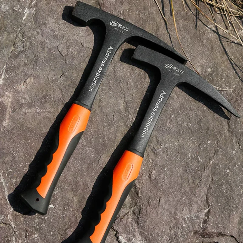 Outdoor Portable EDC Multifunctional Short Hammer Pry Bar Car Emergency Window Breaking Tool
