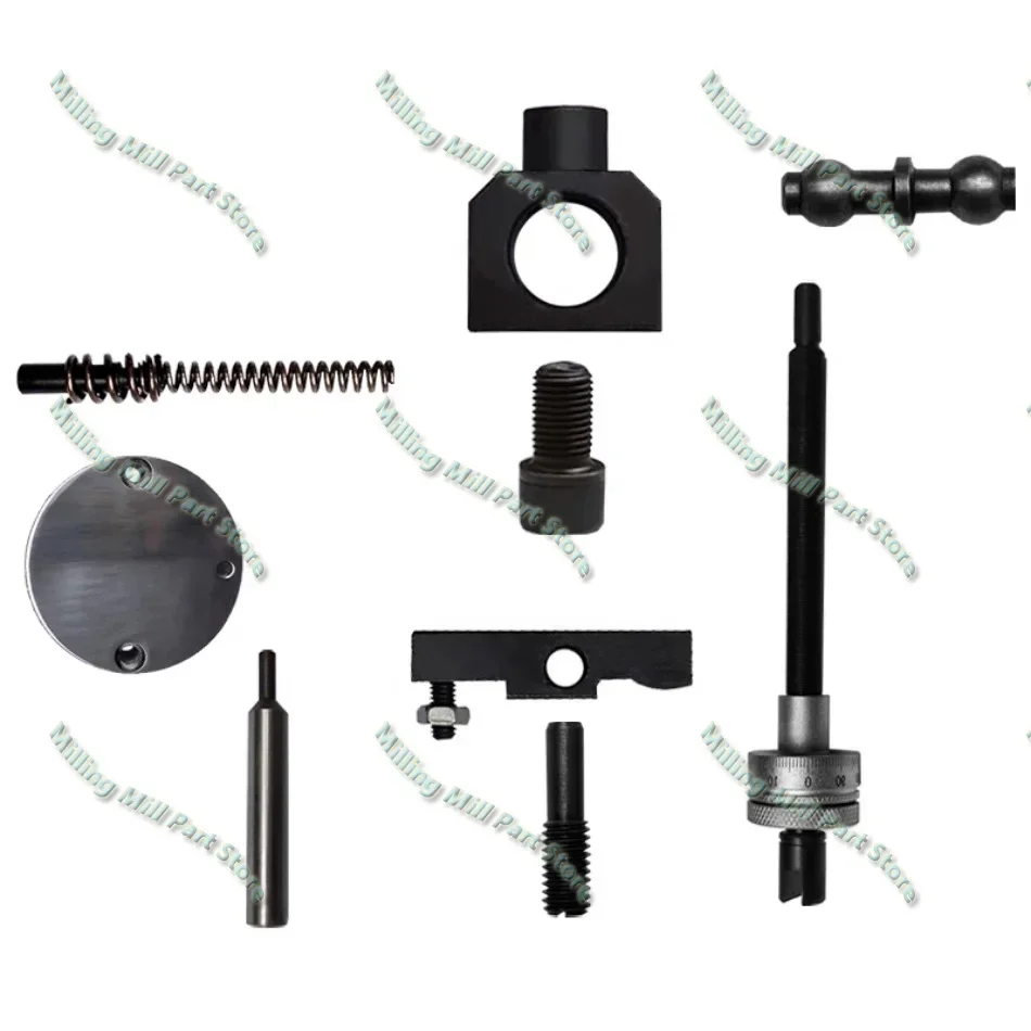 Fine Adjustment Screw B164 Scale Depth Rod Quill Stop Knob B163 Feed Trip Lever Ball & Plunger Feed Clutch Aluminum Cover B99