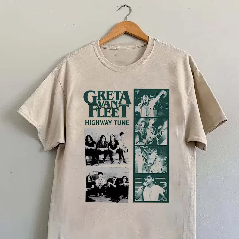 Dream in Gold Tour 2023 Greta Van Fleet T-Shirt Li296