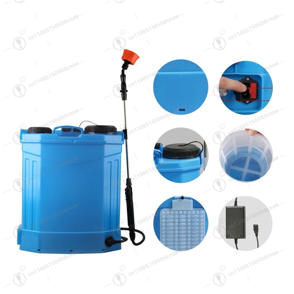 16L Backpack Electric Sprayer Rechargeable Agricultural Sprayer for  Pest Control SX MD16I