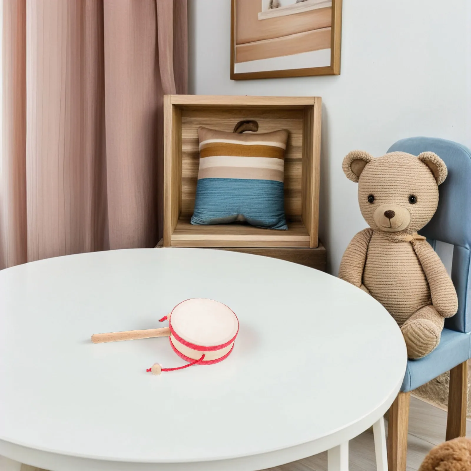 

Children's Percussion Instrument Kids Music Toys Baby Musical Instruments Hand Bell Drum Balance
