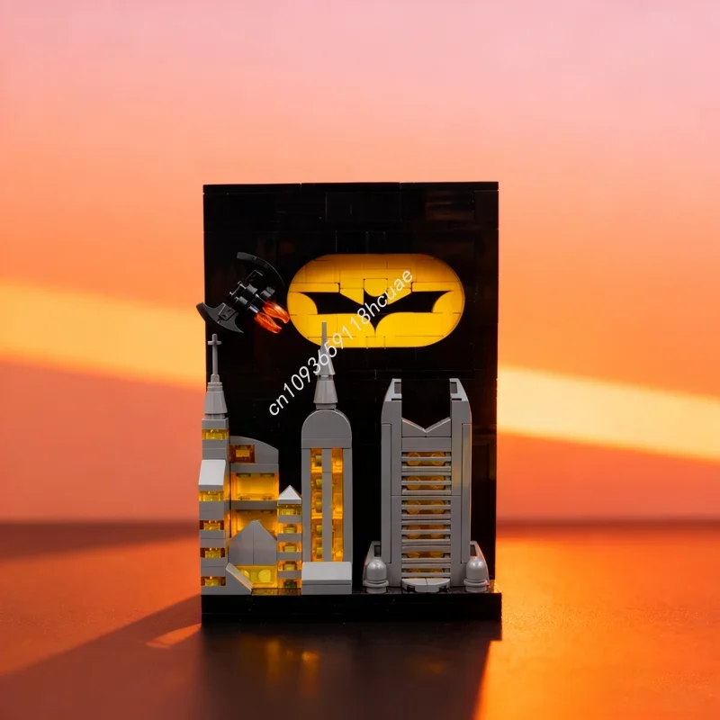 

307 шт. MOC Tales Gotham Ideas и CUUSOOed Модель Строительство Рождественский подарок Блоки Игрушечная конструкция DIY Идея Образовательный кирпич Дети