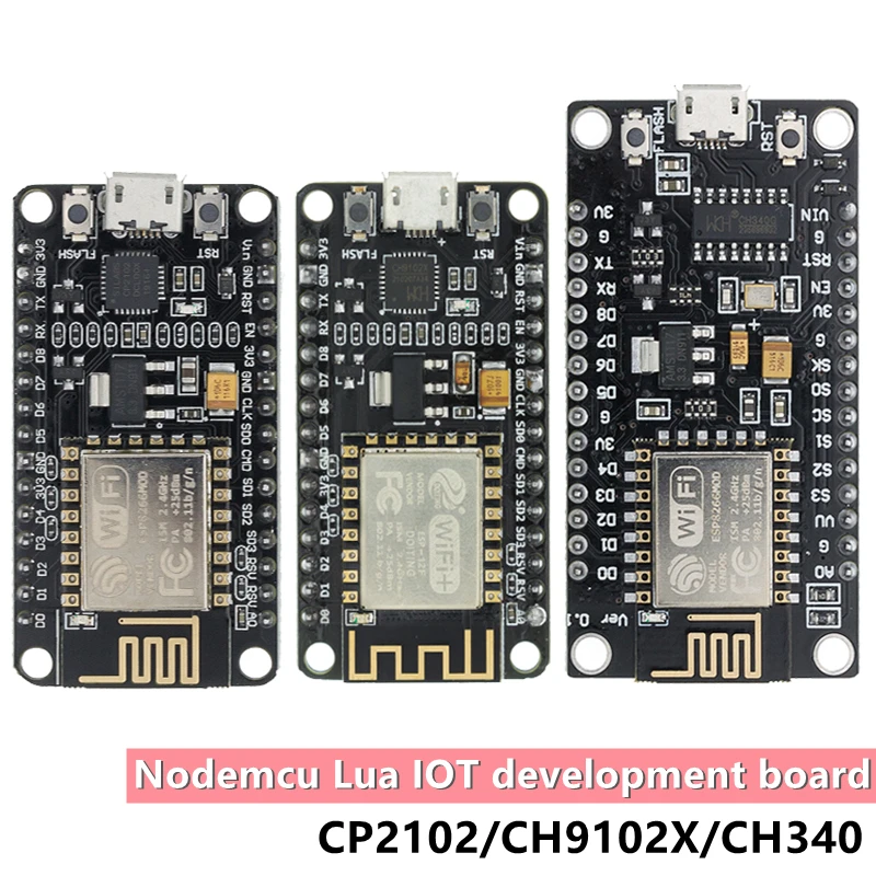 

Wireless module CH340/CP2102 NodeMcu V3 V2 Lua WIFI Internet of Things development board based ESP8266 ESP-12E with pcb Antenna