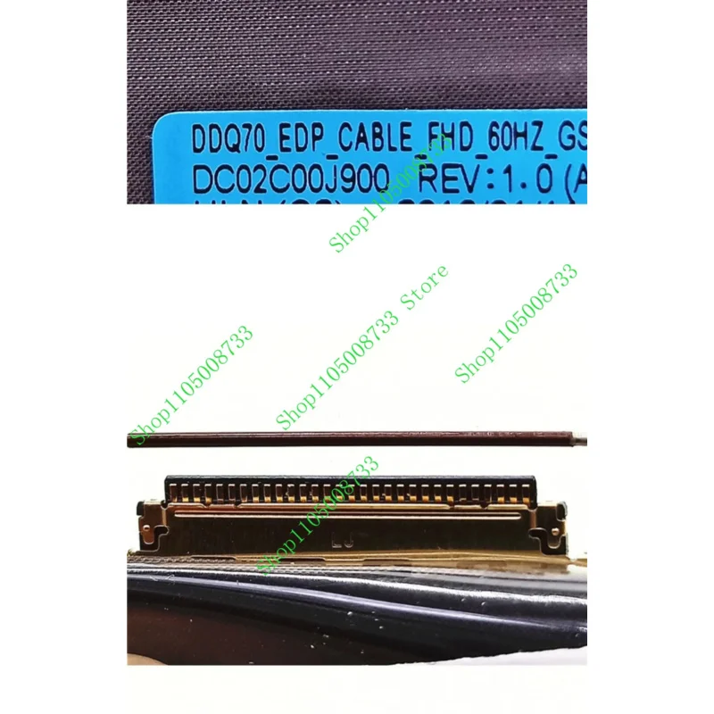Cable flexible de pantalla de vídeo para Dell Alienware Area 51M R1 Area 51M R2 portátil LCD pantalla LED cinta cable de cámara DDQ70 DC02C00MY00