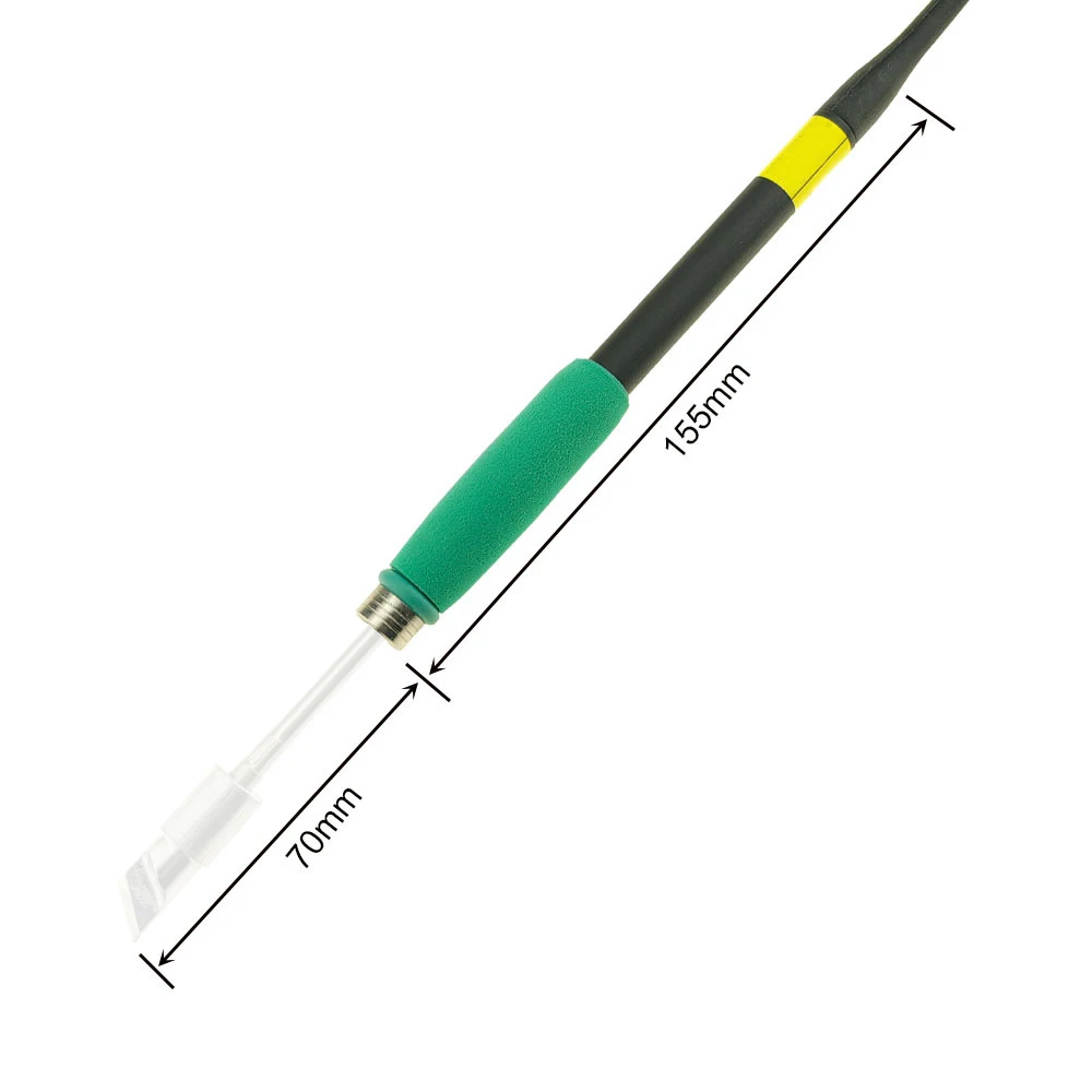 for Soldering Handle for C470 Station Designed for JBC Tips 500W 48V GX12-5 Connection Heat-Resistant ABS Plastic Green Black