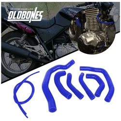 Cafe Racer Silicone Radiator Water Hose Kit Motorcycle Coolant Hose Kits For Honda CB500 CB 500 1998 1999 2000 2001 2002 2003