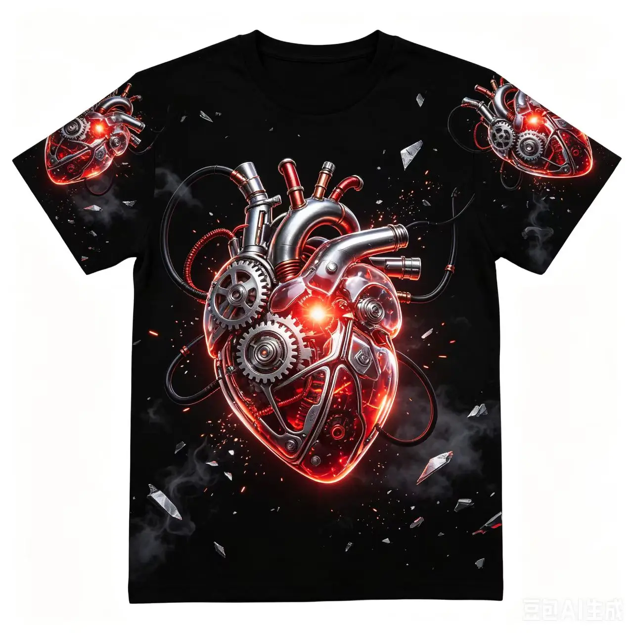 European and American popular 3D printed cyber mechanical organs