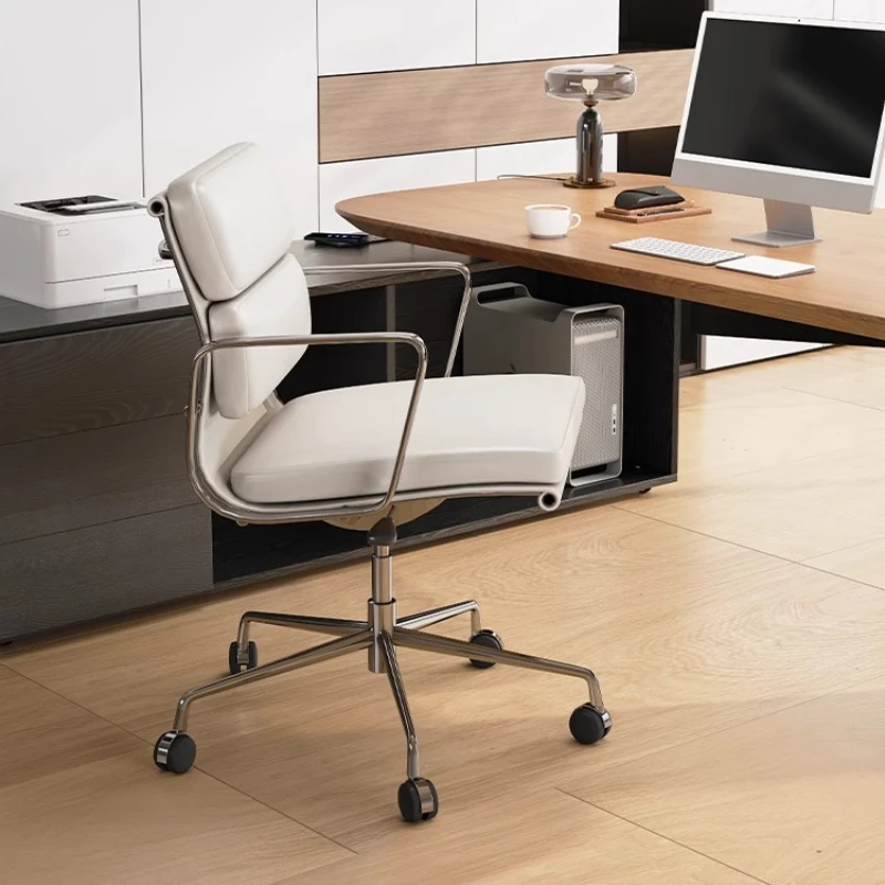 

Ergonomic Armrest Office Chair Wheels Executive Modern Computer Chairs Desk Comfy Designer Sillas De Oficina Home Office