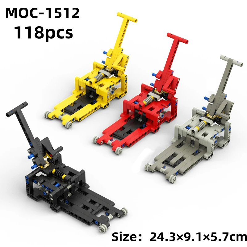 IN STOCK MOC 1512 Maintenance Tool Jack Model Compatible With CADA LEGO Pressed Lifted Accessories Building Blocks Bricks Toys