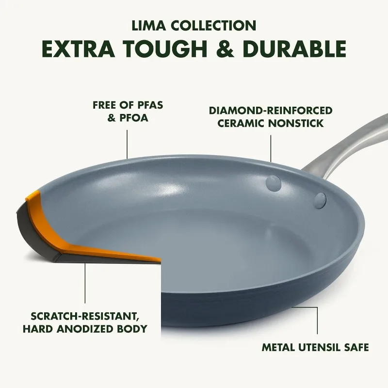 Lima Ceramic Hard Anodized 8