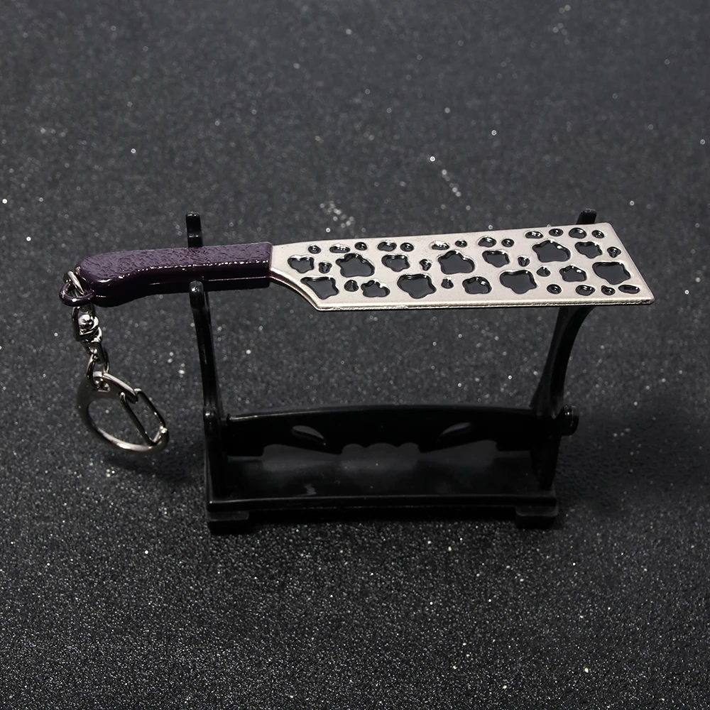Anime Jujutsu Kaisen Cosplay Prop Keyring Nanami Kento Fushiguro Toji Weapon Model Pendant Keyring for Men Jewelry Accessories image 4