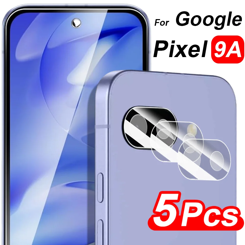 

1-5 шт. для Google Pixel 9a HD Защитное стекло для задней камеры Закаленное стекло для объектива камеры Pixel9a 9A 2025 5G 3D пленки для задней крышки