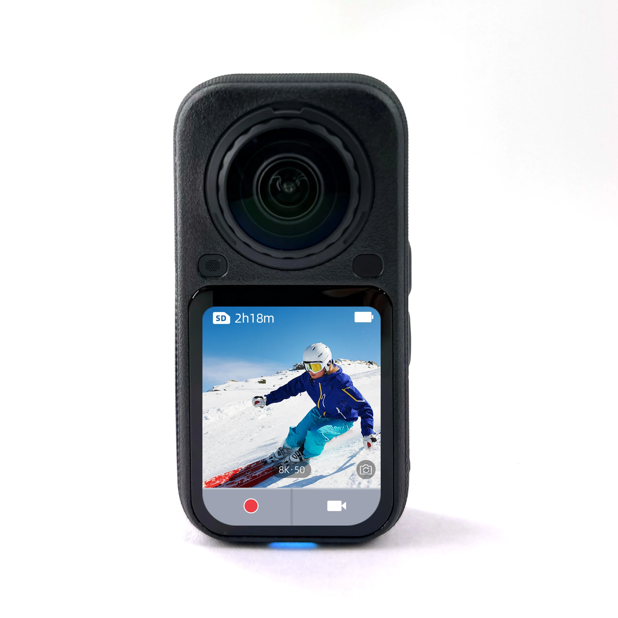 Insta360 X6 360 ° Cámara de Acción 8K de Alta Resolución con Edición IA Integrada para Ciclismo, Esquí, Viajes y Creación de Contenido Insta360 X6 2026 Nueva