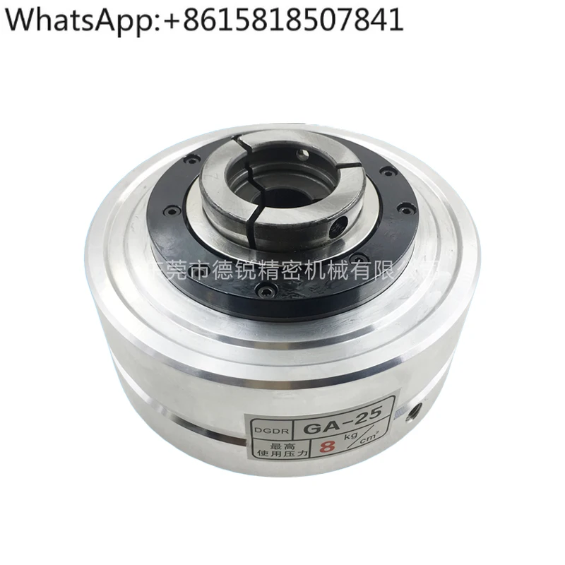 

Pneumatic chuck numerical control lathe pneumatic rotary chuck air pressure hollow rotary chuck seat