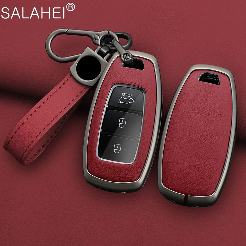 

Car Remote Key Case Cover Holder Shell For Hyundai I30 I40 Ix35 KONA Solaris Grandeur Ig Accent Santa Fe Palisade 2017 2018 2019