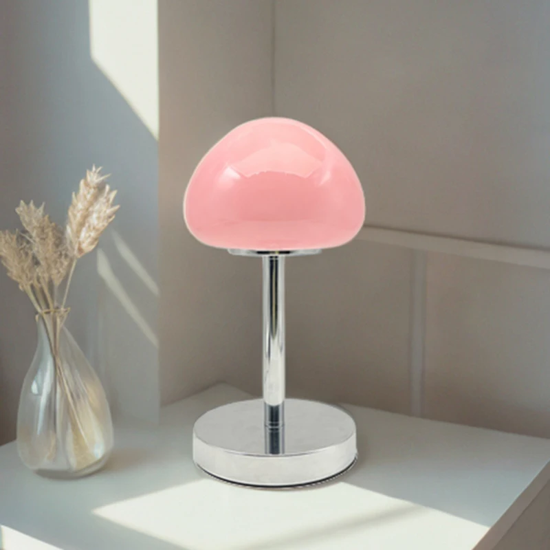 

Modern Minimalist USB Lamp Study Room Desk Lamp Homestay Bedroom Decorative Lamp Cute Round Ball Shape Night Light